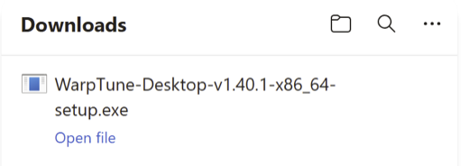 Edge: Open file